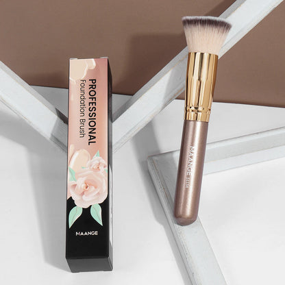 Maange 1PCS Makeup Brush with Box Foundation Concealer Powder Blush Contour Brush Dense Soft Bristle Brush Beauty Tool For Women