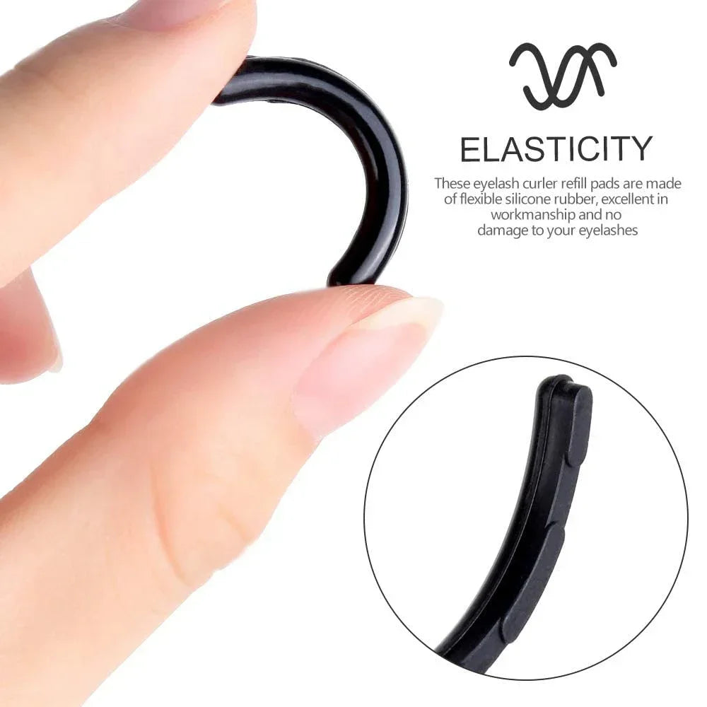 10/20/50PCS Beauty Eyelashes Makeup Curling Styling Tool Eyelash Curler Replacement Pads Women's Lash Rubber Curler Refills Pads