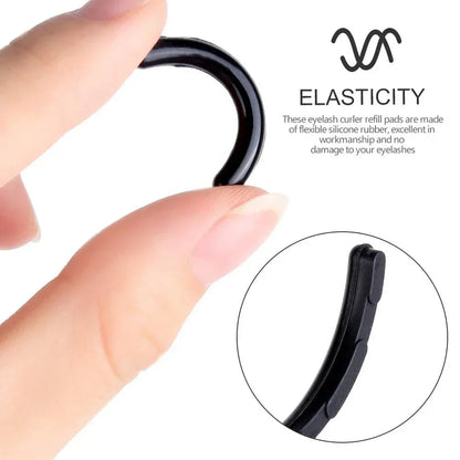 10/20/50PCS Beauty Eyelashes Makeup Curling Styling Tool Eyelash Curler Replacement Pads Women's Lash Rubber Curler Refills Pads