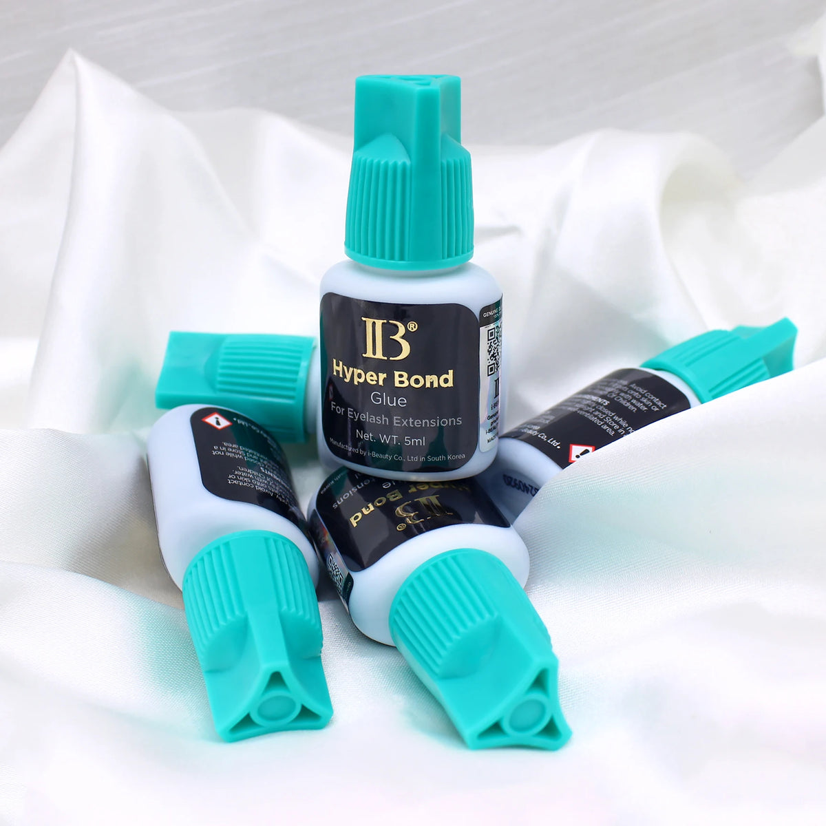 1 Bottle Original IB Super Plus Glue for Eyelash Extensions 5ml Korea Professional IB Gold Wine Red Cap Glue Makeup Tools Shop