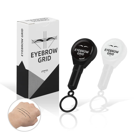 New Stretchable Mapping Pre-ink String Microblading Eyebrow Makeup Dyeing Thread Semi Permanent Eyebrows Grid Measuring Tools