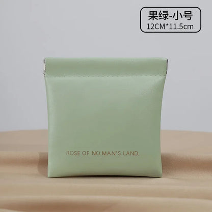 파우치 Simple Lipstick Makeup Storage Bag Women Fashion Portable Mini Key Jewelry Cosmetic Organizer Pouch Handbag Косметичка 2025