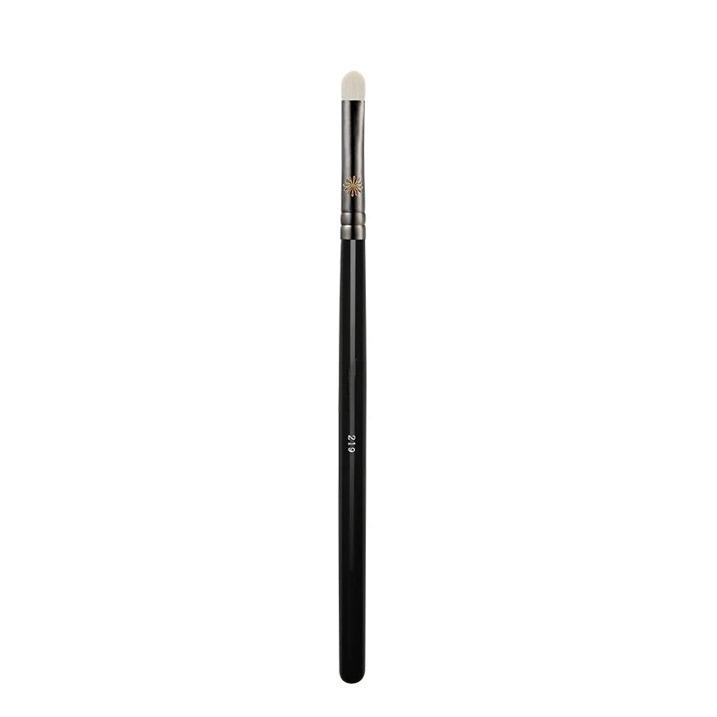 Piccasso Grey Makeup Brush No. 219 White Grooming Brush Soft White Wool Solid Wood Professional Grooming Brush