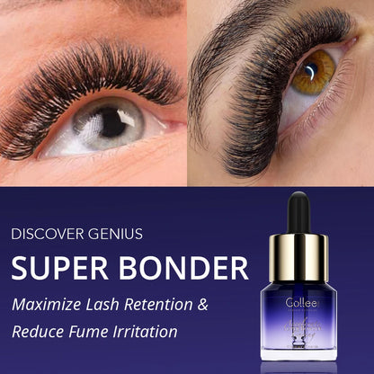Gollee Lash Extensions Primer 15ML Eyelash Super Bonder Increased durability Help Eyelashe Bonder Fixing Lasting Adhesive Makeup