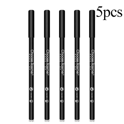 1/5/20pc Lasting Waterproof Liquid Eyeliner Non-fading Smooth Quick Drying Eyeliner Pencil No Ink Leakage Black Eye Liner Makeup