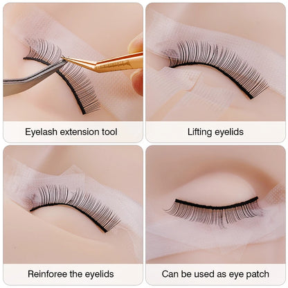2/4PCS Micropore Eyelash Tape Lashes Lifting Tapes Under Eyes Breathable Easy To Tear Medical Tapes Eyelash Extension Supplies
