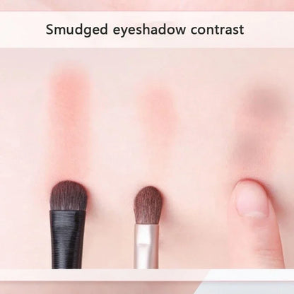 Soft Hair Eyeshadow Brush 6-piece Eye Makeup Smudged Lying Silkworm Eyeliner Blade Eye Detail Small Makeup Brush wholesale