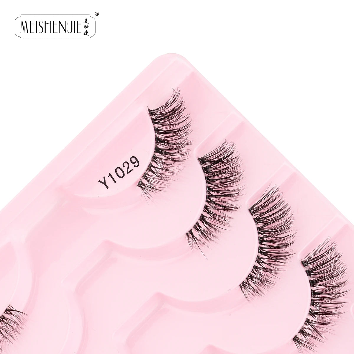 3/10 Pairs Half Lashes Cat Eyelashes Natural Long Handmade 3D Mink Lashes Makeup Tool Reusable Fake Eyelash maquillaje Faux Cils