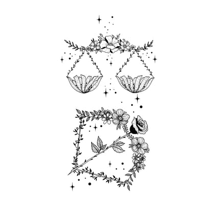Tattoo Stickers Totem Black Color Flash Temporary Waterproof Party Fake Makeup Neck Hand Arm Body Art for Men Women
