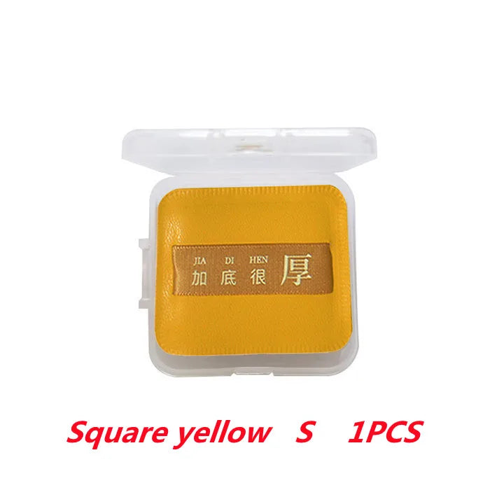 YS0080-100-Point Cotton Cushion Puff - Makeup Artist Grade, Non-Powder Absorbing, Thick Q-Elastic, Dry/Wet Dual-Use