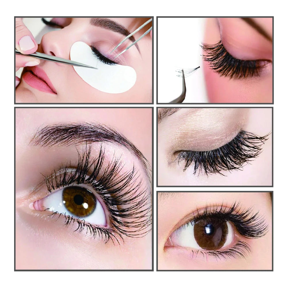50/100pcs Eye Patches Eyelash Extension Under Eye Pads Makeup Eyelash Patches Tip Stickers Pads For Eyelash Extension Makeup