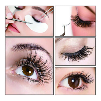 50/100pcs Eye Patches Eyelash Extension Under Eye Pads Makeup Eyelash Patches Tip Stickers Pads For Eyelash Extension Makeup