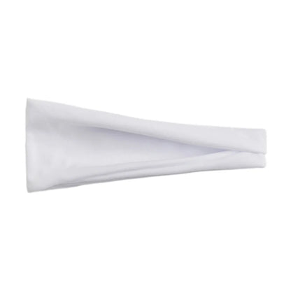 Women Solid Color Wide Elastic Headband Adjustable Cotton Sport Yoga Hair Band Fashion Turban Makeup Hair Hoop Hair Accessories