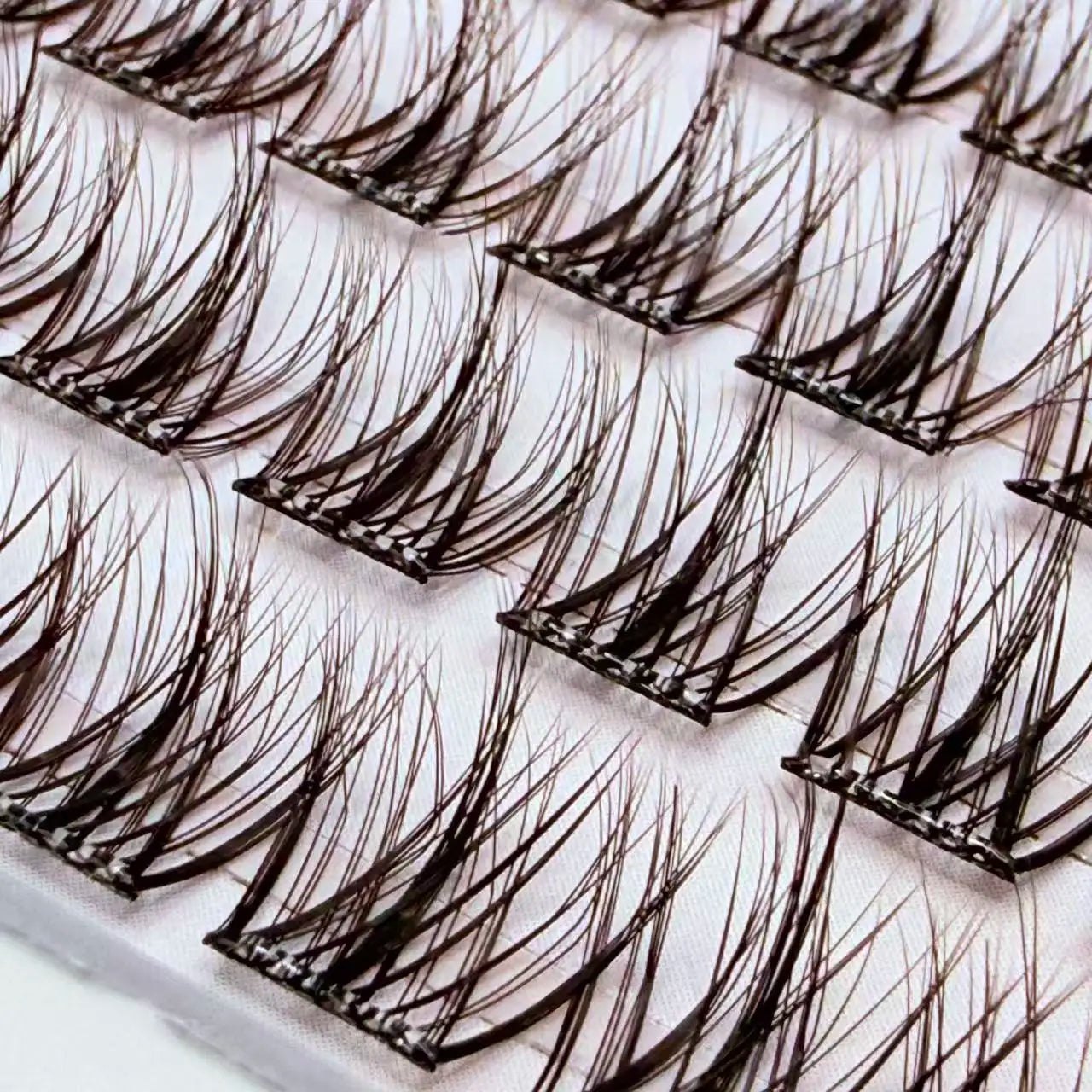 LONZUNIN Hot Sales Faux Mink Soft Wispy Fake Lashes 5D Fluffy No Glue Eyelashes