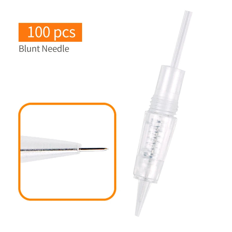 Tattoo Needles Disposable Sterilized Tattoo Needle For Eyebrow Eyeliner Makeup for Tattoo Machines Blunt R1 R2 R3 R5 R7 F3 F5 F7