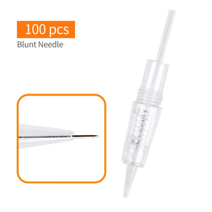 Tattoo Needles Disposable Sterilized Tattoo Needle For Eyebrow Eyeliner Makeup for Tattoo Machines Blunt R1 R2 R3 R5 R7 F3 F5 F7