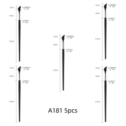 Upgrade Blade Eyeliner Brush Ultra Thin Fine Angle Flat Eyebrow Brush Liner Brow Place Makeup Brush Precise Detail Brush