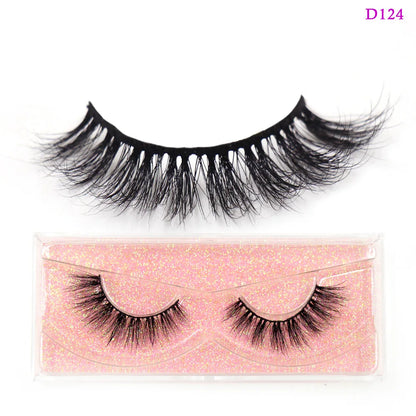LEHUAMAO Eyelashes 3D Mink Lashes natural mink lashes for daily wear soft lashes Eyelash extension real Eyelash for makeup D103