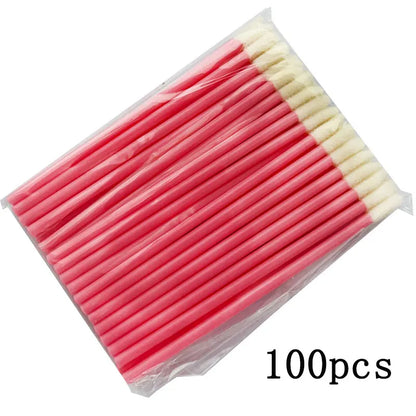 New 5/50/100 Pcs Disposable Lip Brush Eyelash Makeup Brushes Lash Extension Mascara Applicator Lipstick Wands Set Cosmetic Tools