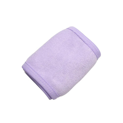 1 Pcs Makeup Hairband Eyelashes Extension Spa Facial Headband Makeup Towel with MagicTape Wrap Head Terry Cloth Headband Stretch
