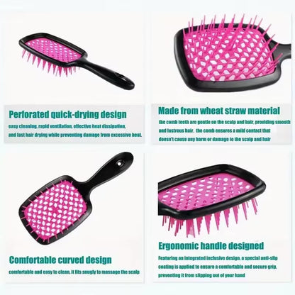 1 PCS Air Cushion Comb Anti-static Tangled Hair Comb hair massage brush hollow out curly hair brush hair salonhair salon tools