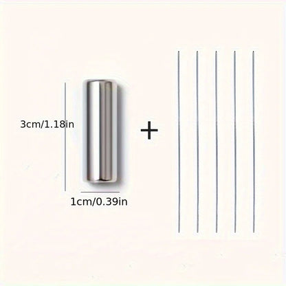 1/2/3/6 Pc Cat Eye Nail Magnet Set with Flexible Iron Wire For Creating Heart & Ingot Shapes On Nails Nail Art Accessories Tools