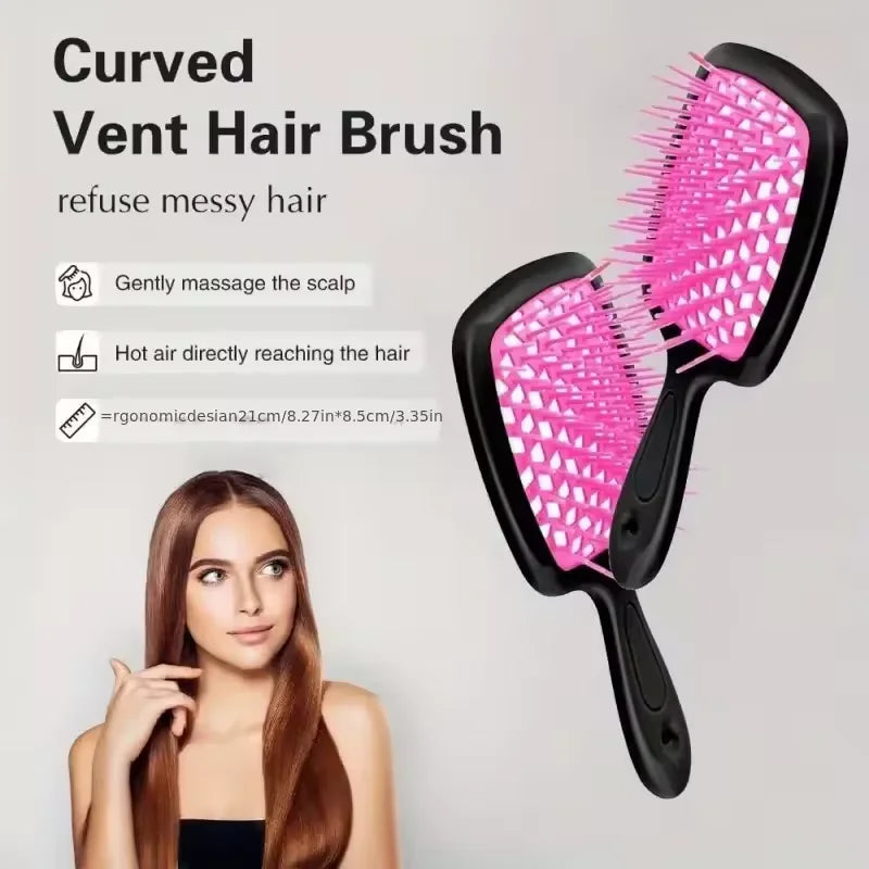 1 PCS Air Cushion Comb Anti-static Tangled Hair Comb hair massage brush hollow out curly hair brush hair salonhair salon tools