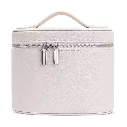 Large Capacity PU Leather Makeup Bag Portable Makeup Box For Women Girls Travel Toiletry Cosmetic Organizer