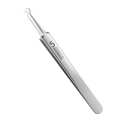 Hot No.5 German Ultra-fine Blackhead Remover Tweezers Professional Salon Pimple Acne Needle Cell Clip Comedone Extractor Tools