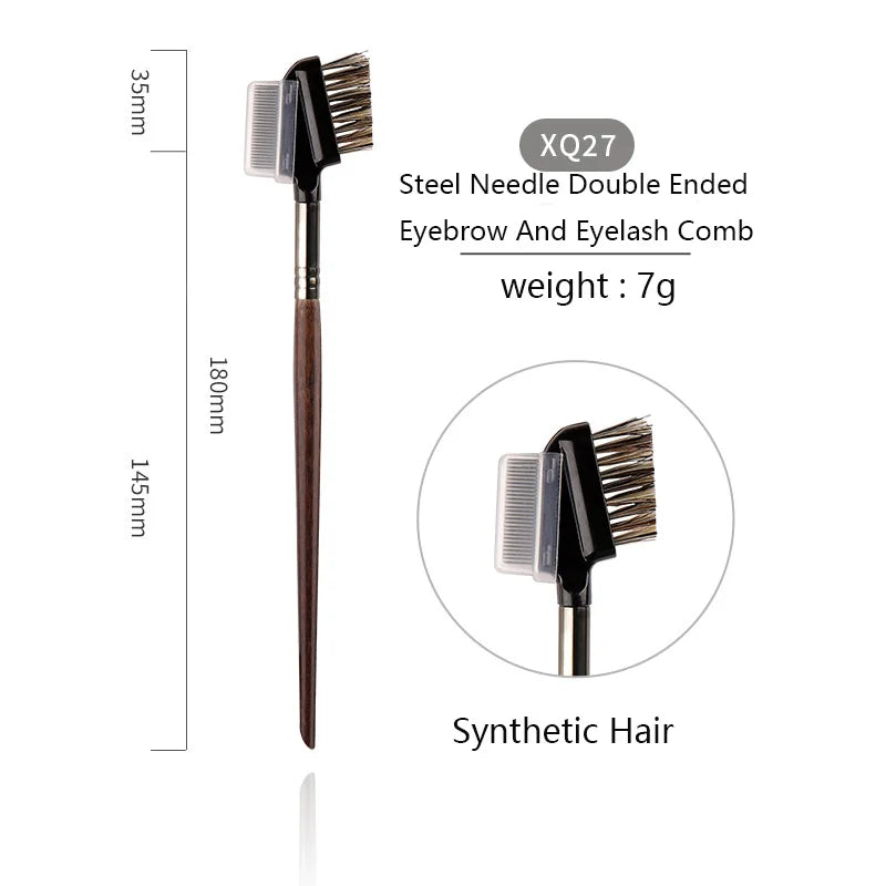 OVW Animal Hair Makeup Brush Complete Set 28PCS Lip Brushes Eyeshadow Brush Soft Makeup Brush Beauty Tools Smudge Brush Single