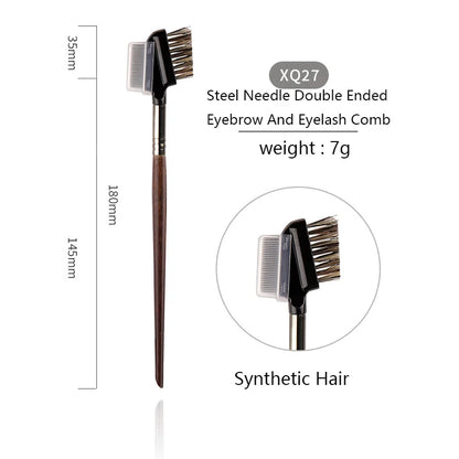OVW Animal Hair Makeup Brush Complete Set 28PCS Lip Brushes Eyeshadow Brush Soft Makeup Brush Beauty Tools Smudge Brush Single