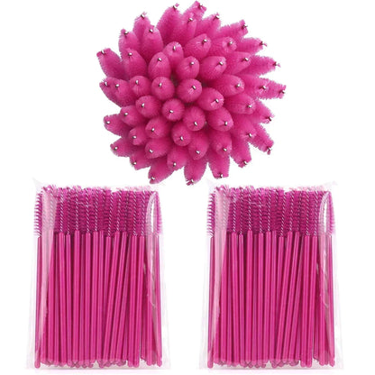 Wholesale 100pcs Disposable Eyelash Brushes Spoolies Micro Lash Mascara Wands Combs for Eyelash Extension Makeup Cosmetic Tools