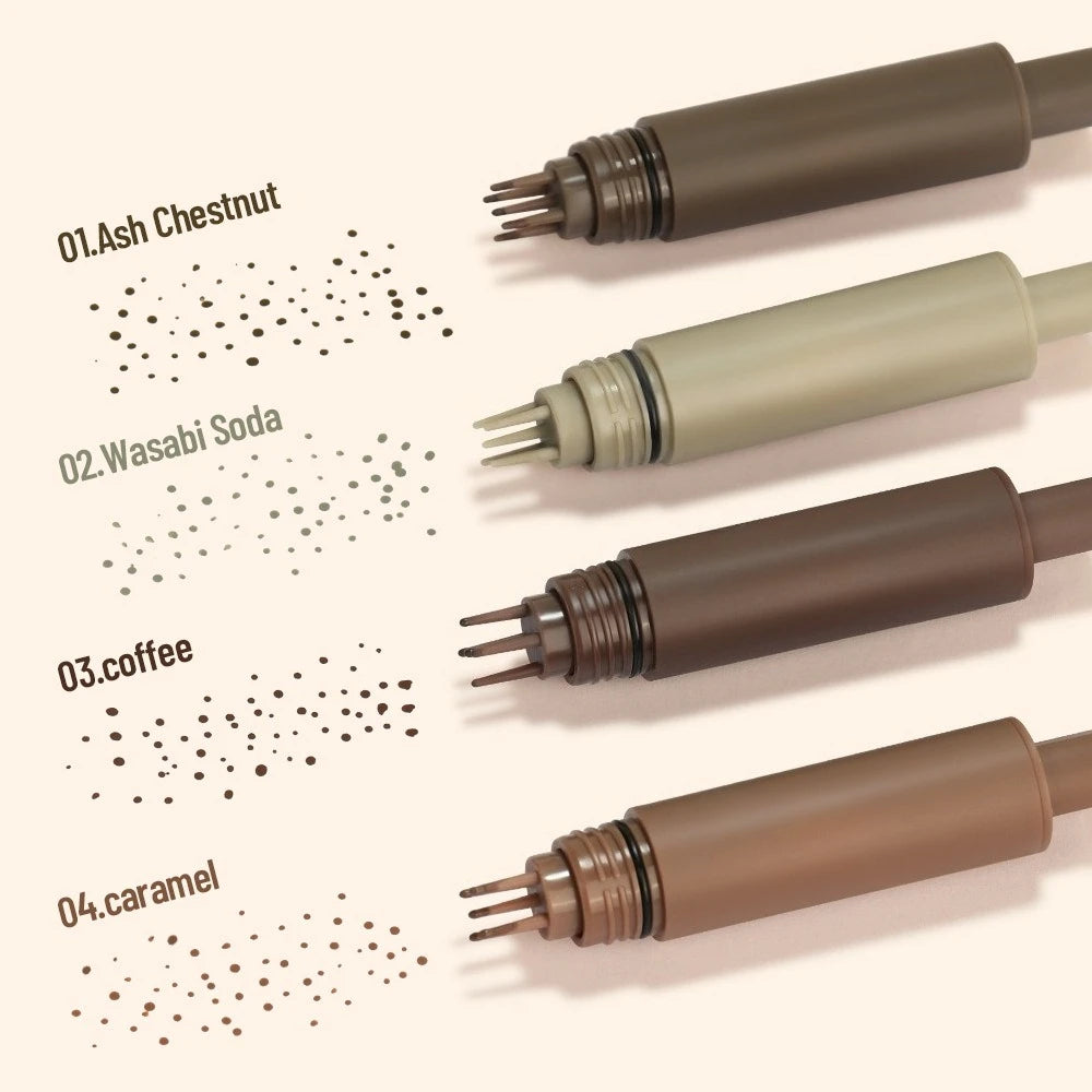 1pc Natural Freckle Stamp Pen Waterproof and Sweatproof - Quick-drying Natural and Delicate Freckle Makeup Multi-scene Use