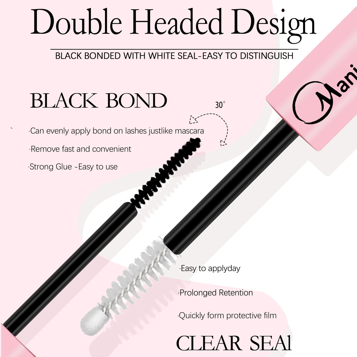 Lash Makeup set Bond and Seal Individual Lashes Glue and Seal Super Strong Hold Lash Extension Lash Glue Remover & Tweezers Kit