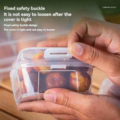 3/4/8 Travel Anti Drop Outdoor Egg Storage PP Box Portable Camping Shatter Egg Tray, Makeup Egg Storage Plastic Dustproof Box