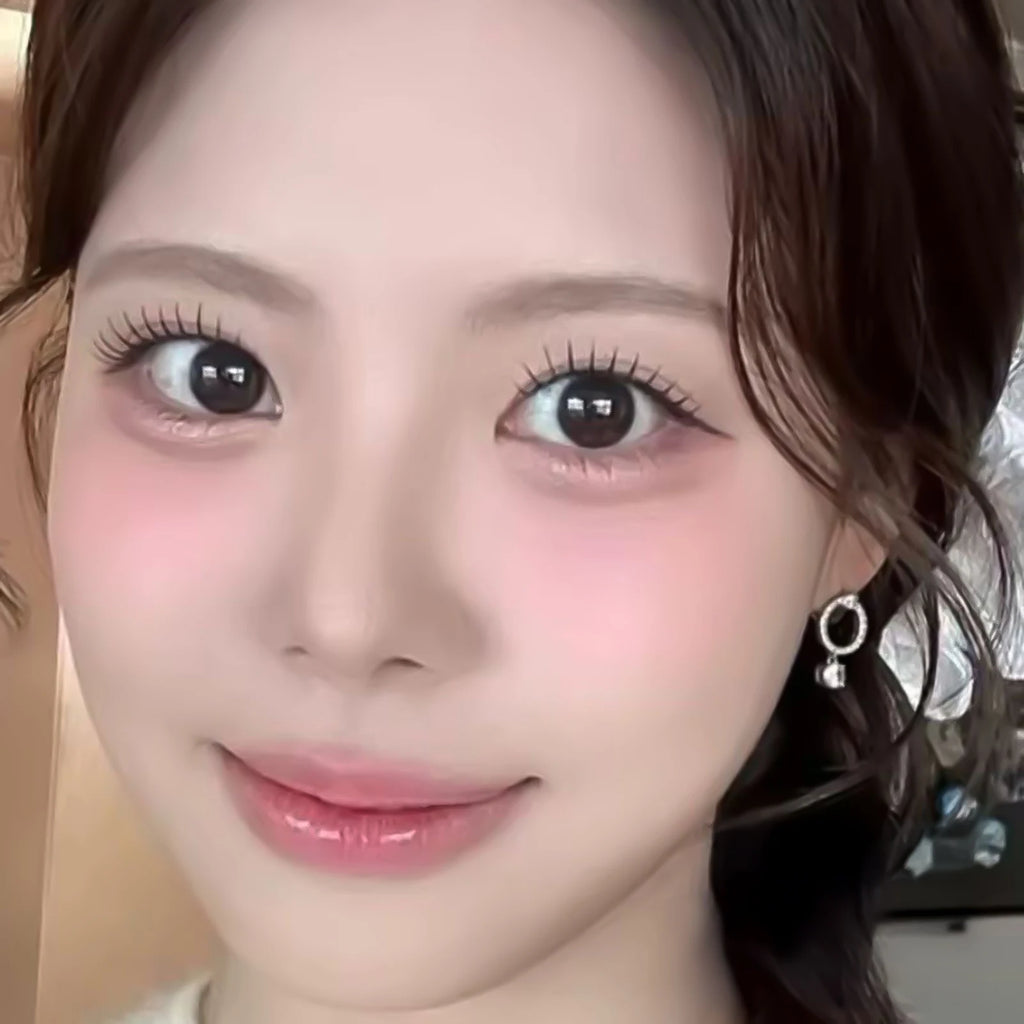 Korean U-shaped False Eyelashes Ins Zhang Yuanying False Eyelashes Natural Wispy Soft V Shaped Lash Extension Comic Eye Makeup