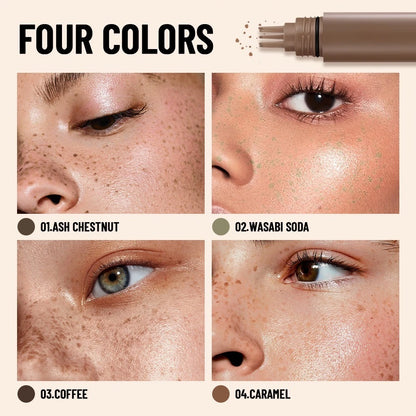 1pc Natural Freckle Stamp Pen Waterproof and Sweatproof - Quick-drying Natural and Delicate Freckle Makeup Multi-scene Use