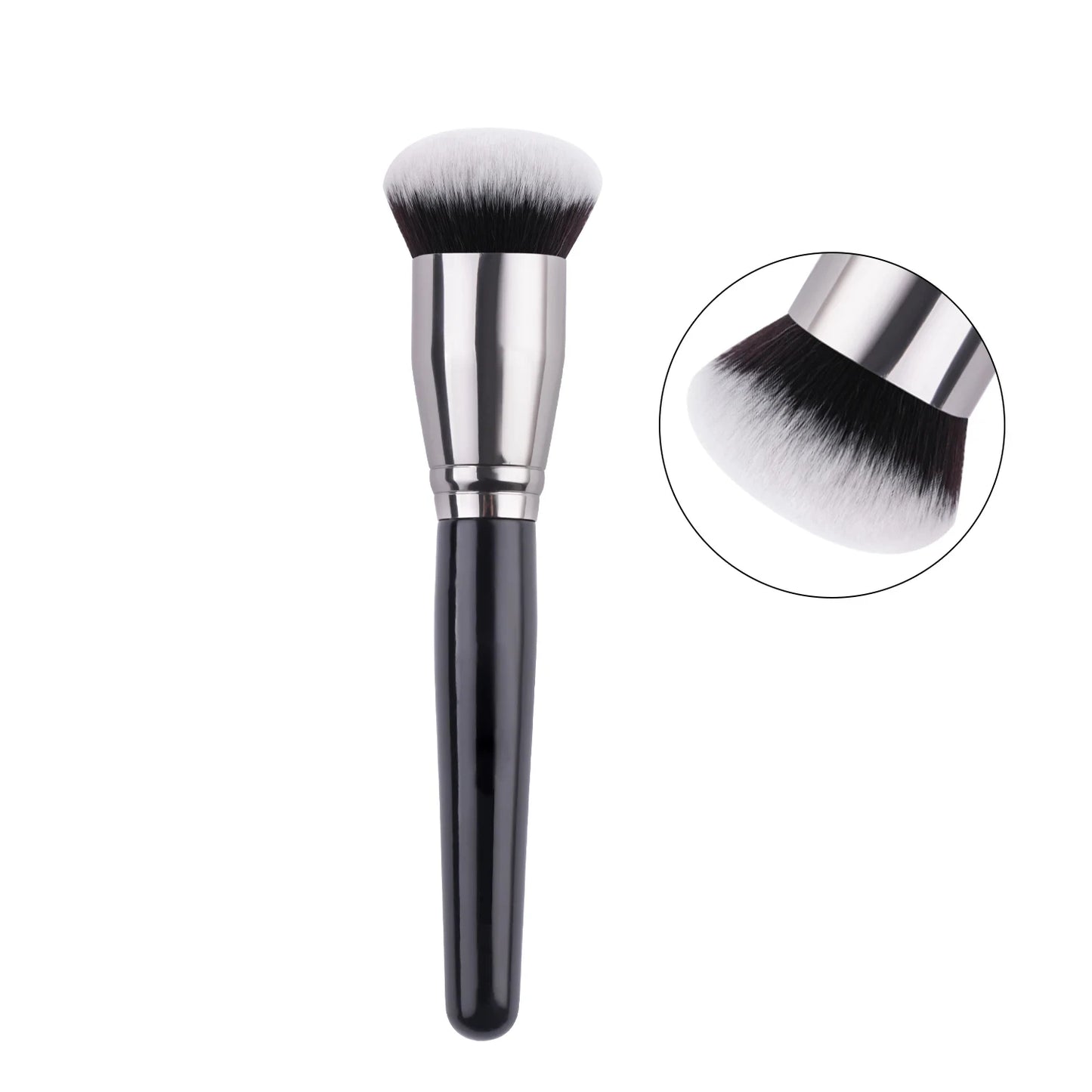 Ultra Thin Foundation Brush Lightweight and Thin Face Contour Brush Flat Contour Brush Blending Foundation Cream Makeup Brushes
