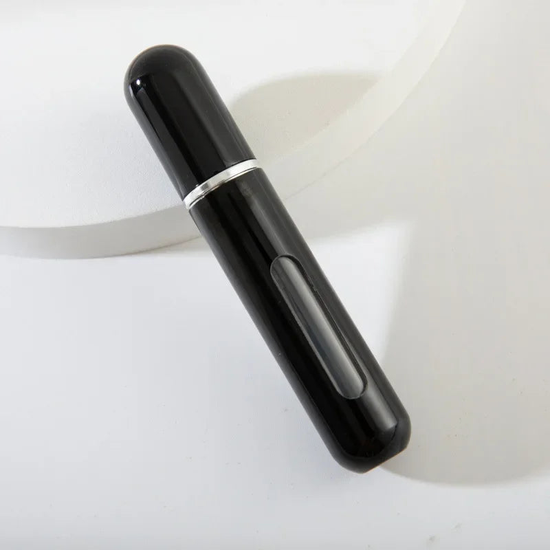 8/10ml Mini Portable Refillable Perfume Bottle Atomizer Pump Aluminum Spray Bottle Cosmetic Container Travel Makeup Tools