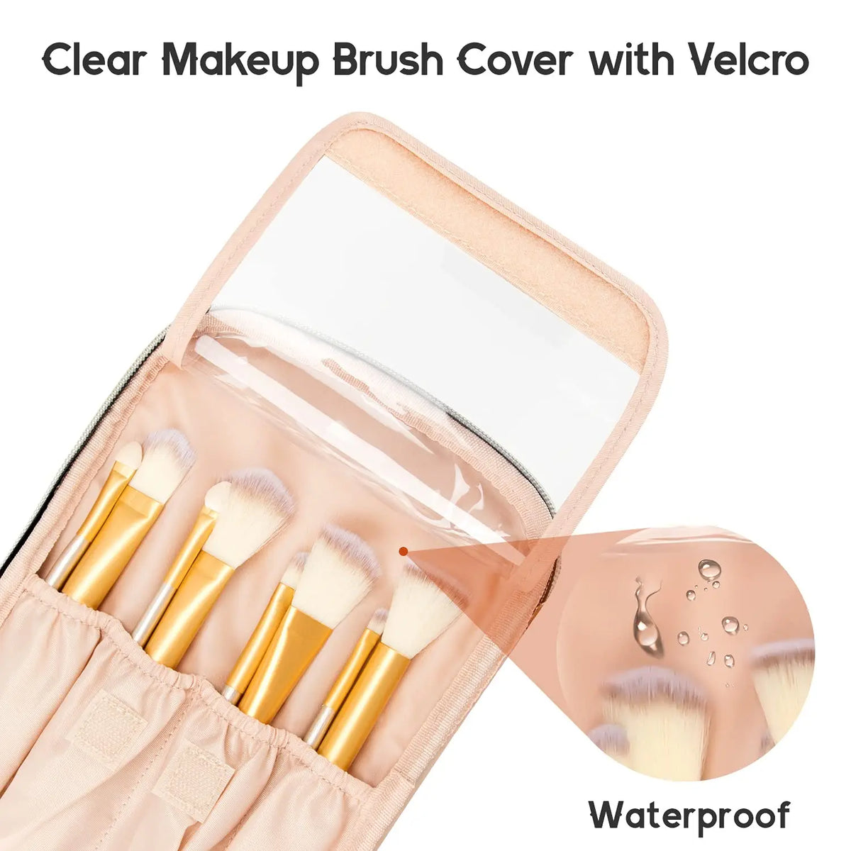 Makeup Bag Portable Cosmetic Bag Large Capacity Travel Makeup Case Organizer Black For Women Toiletry Bag for Girls Traveling