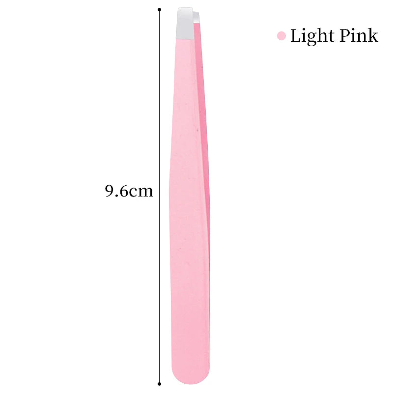 1 Pc Eyebrows Tweezers Trimmer Professional Beard Eyelash Brow Face Hair Removal Tweezer Beautfy Makeup Stainless Steel Tools
