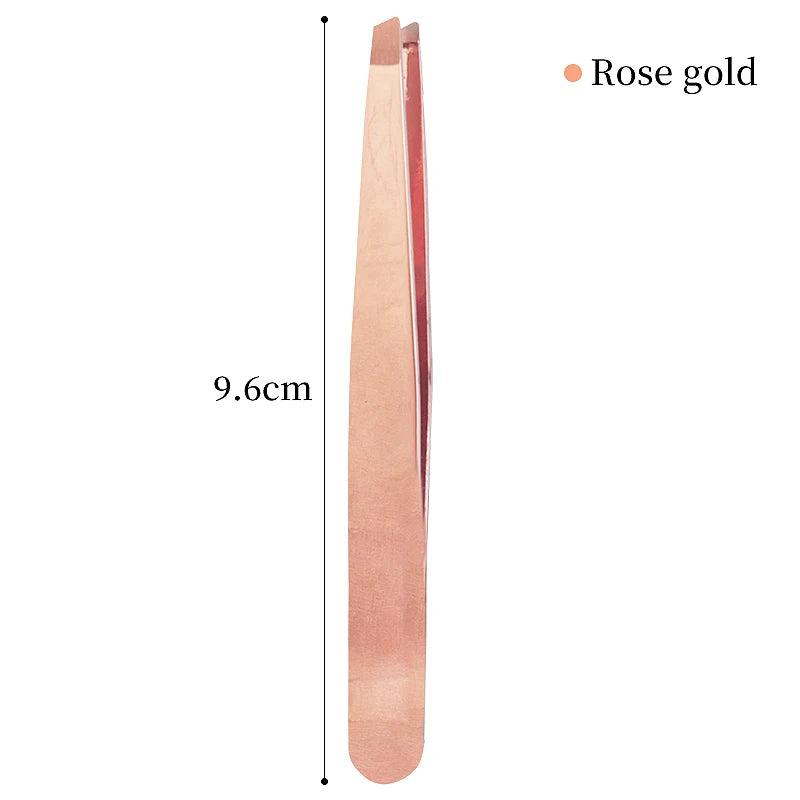 1 Pc Eyebrows Tweezers Trimmer Professional Beard Eyelash Brow Face Hair Removal Tweezer Beautfy Makeup Stainless Steel Tools