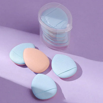 5/10Pcs Mini Finger Puff Foundation Small Air Cushion Powder Sponge Face Concealer BB Cream Cosmetic Applicator Makeup Tools