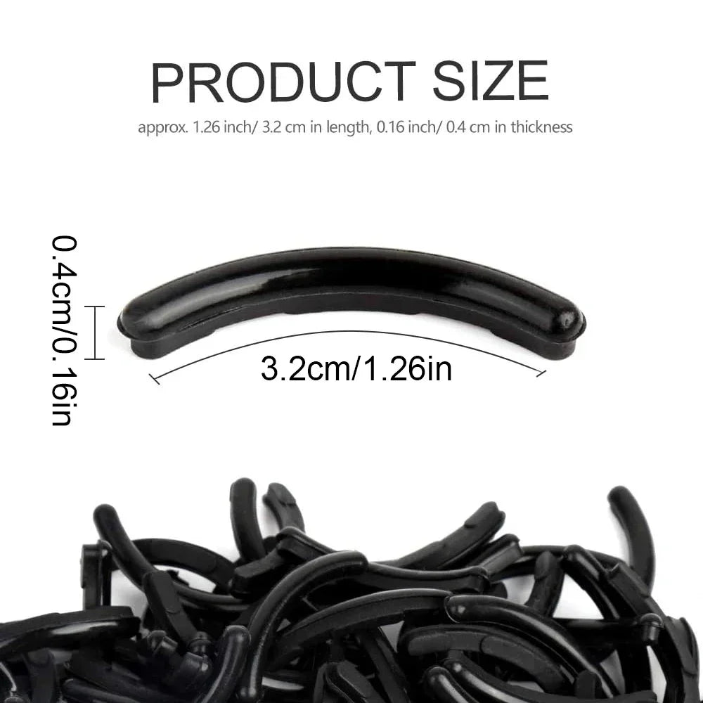 10/20/50PCS Beauty Eyelashes Makeup Curling Styling Tool Eyelash Curler Replacement Pads Women's Lash Rubber Curler Refills Pads