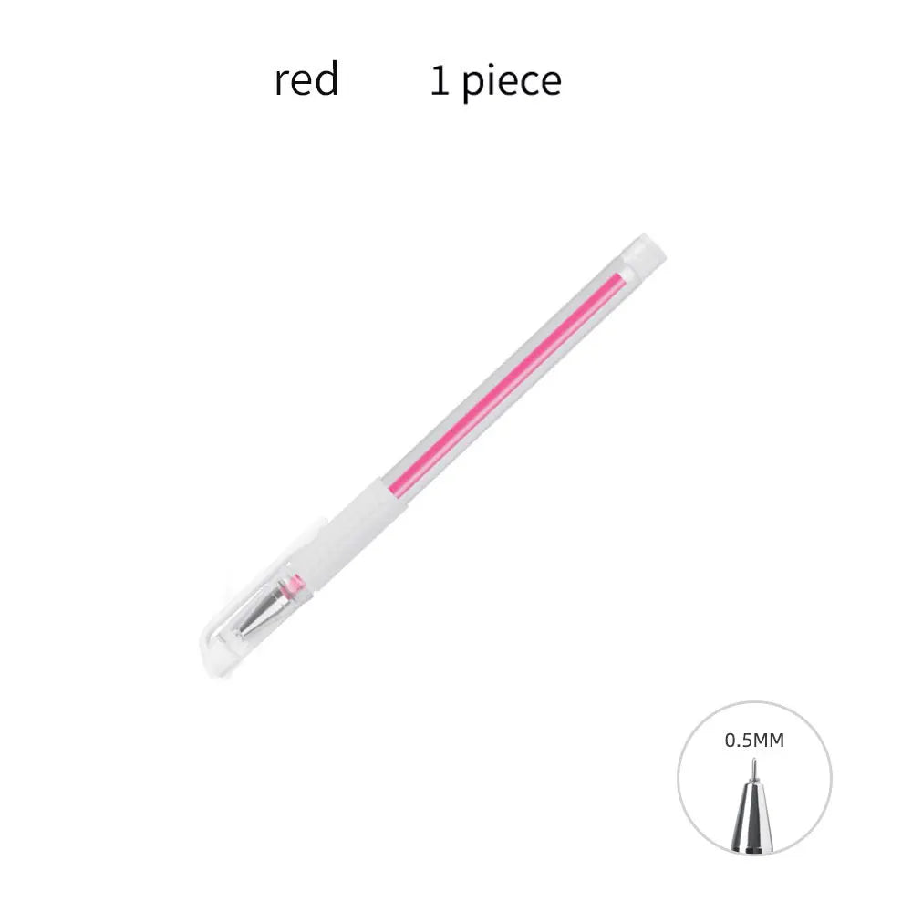 1Pc Tattoo Skin Marker Pen White Black Pink Color Pen for Permanent Makeup Eyebrow Scribe Waterproof Brow Pencil Tattoo Tools