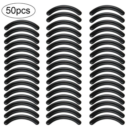 10/20/50PCS Beauty Eyelashes Makeup Curling Styling Tool Eyelash Curler Replacement Pads Women's Lash Rubber Curler Refills Pads