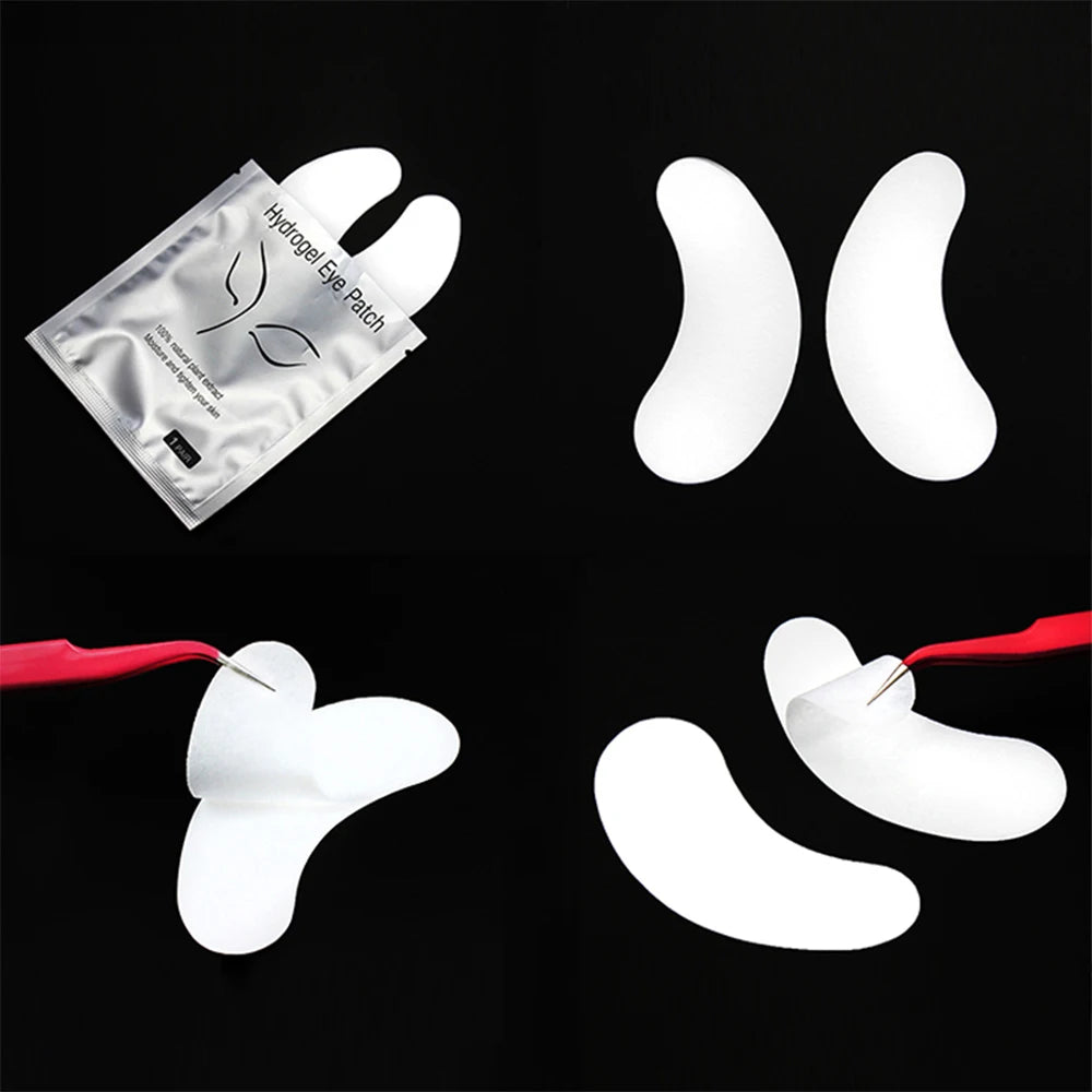 50/100pcs Eye Patches Eyelash Extension Under Eye Pads Makeup Eyelash Patches Tip Stickers Pads For Eyelash Extension Makeup