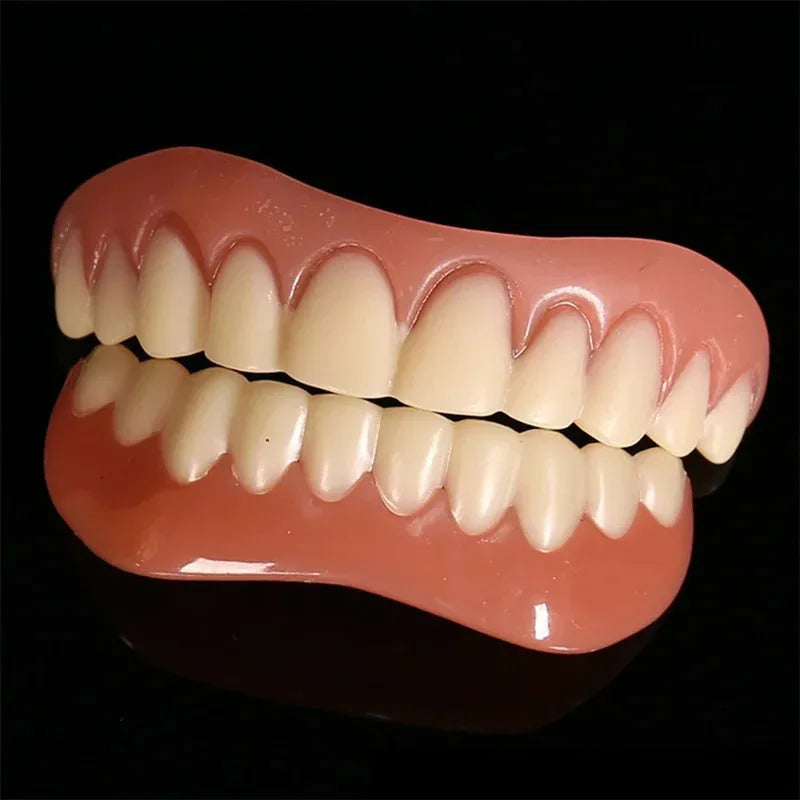 Denture Silicone Kit Silicone Liners Soft Kit Soft Denture Kit Teeth Upper And Lower Set Easy Use Dental care