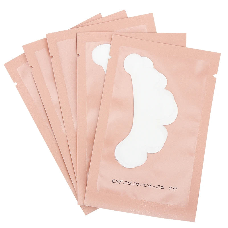 50 Pairs Grafting False Lashes Cloud Shape Paper Eye Gel Patches Under Eye Pads Tips Eyelash Extension  Makeup Tools