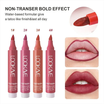 Plump Liquid Lipliner Pen Lasting Lipstick Marker Stick Waterproof Moisturize Matte Nude Red Contour Tint Lipgloss Tattoo Makeup